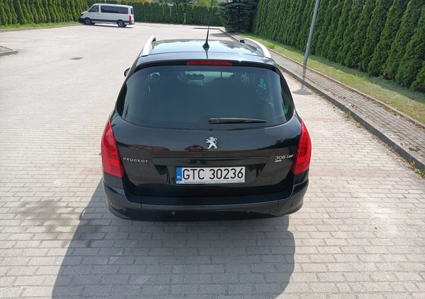 Peugeot 308 cena 18500 przebieg: 152000, rok produkcji 2012 z Tychy małe 92